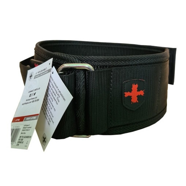 Faja Cinturon 4" Harbinger Pesas Soporte Lumbar Gym Crossfit