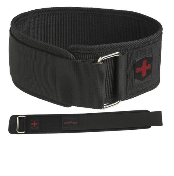 Faja Cinturon 4" Harbinger Pesas Soporte Lumbar Gym Crossfit
