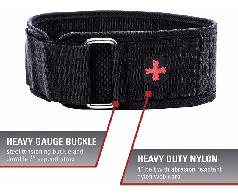 Faja Cinturon 4" Harbinger Pesas Soporte Lumbar Gym Crossfit