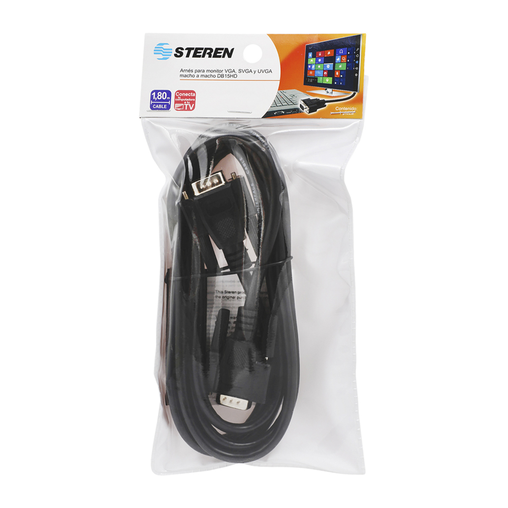 Cable VGA Steren de 1.8 m de largo 506-070
