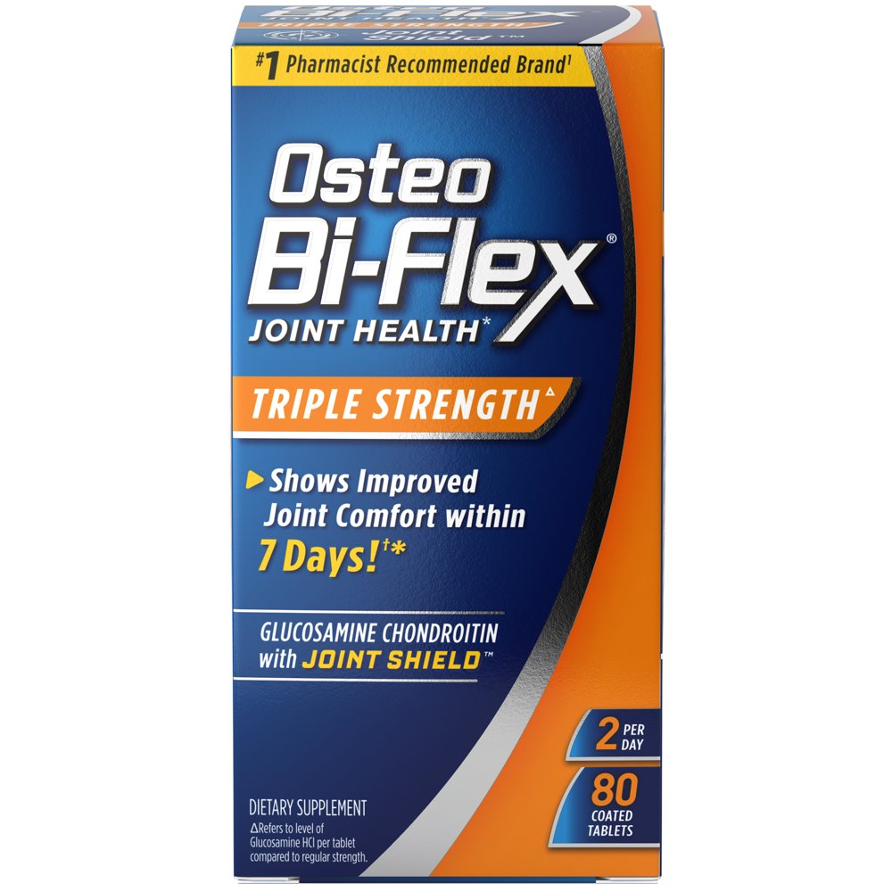 OSTEO BI-FLEX TRIPLE STRENGTH COYUNTURAS 80 PASTILLAS