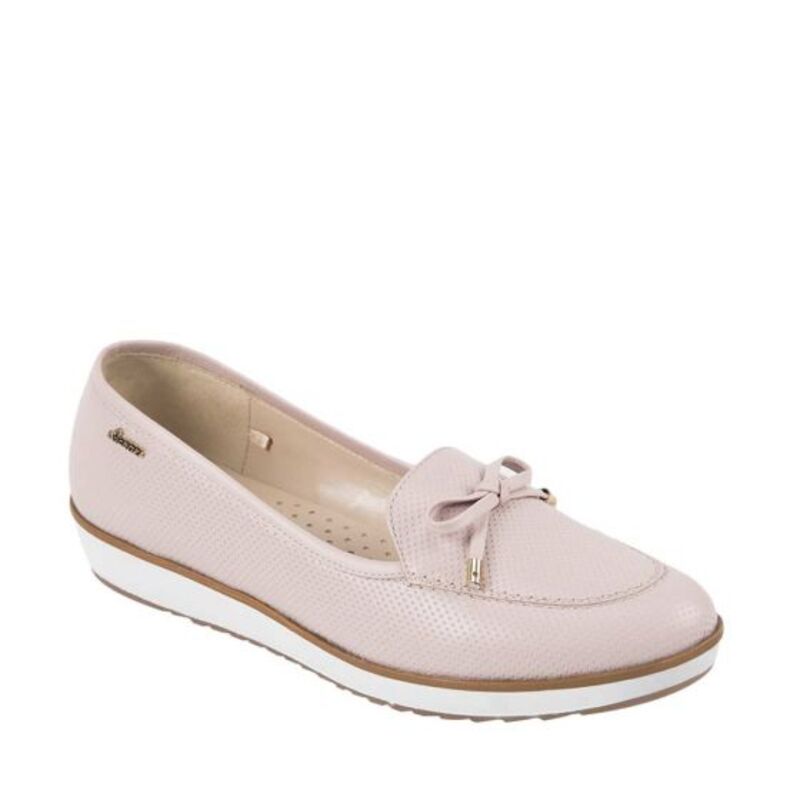 Zapato De Mujer Confort Vicenza De Piel Color Rosa 529