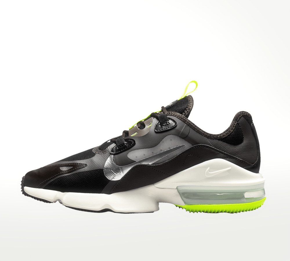 TENIS NIKE AIR MAX INFINITY 2 NEGRO/BLANCO CABALLERO CU9452-005
