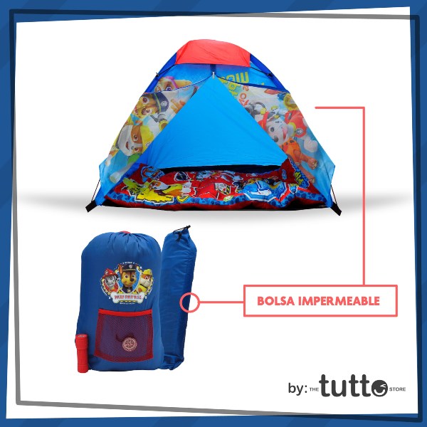 Set de Acampar para niños Paw Patrol Flying Wheels