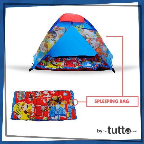 Set de Acampar para niños Paw Patrol Flying Wheels