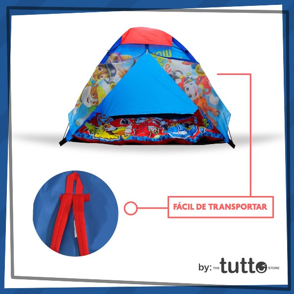 Set de Acampar para niños Paw Patrol Flying Wheels