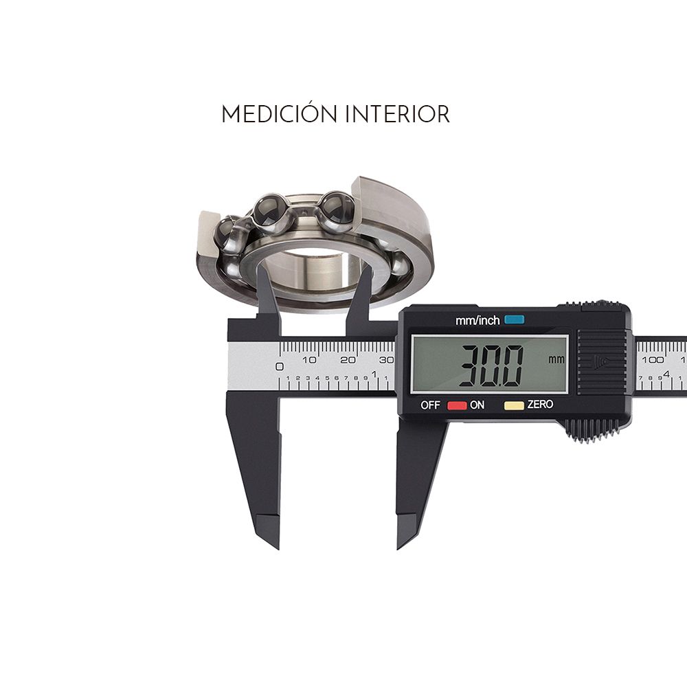 Calibrador Vernier de Precisión Digital Steren HER-411