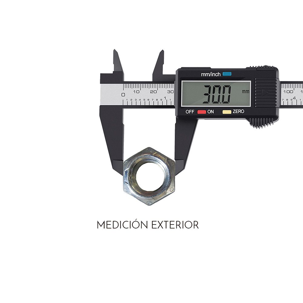 Calibrador Vernier de Precisión Digital Steren HER-411