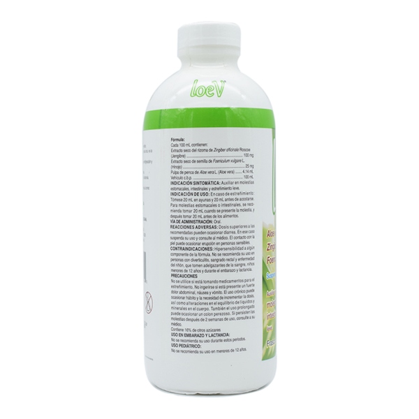 Loev Savila Gengibre Hinojo 1 L Salud Natural