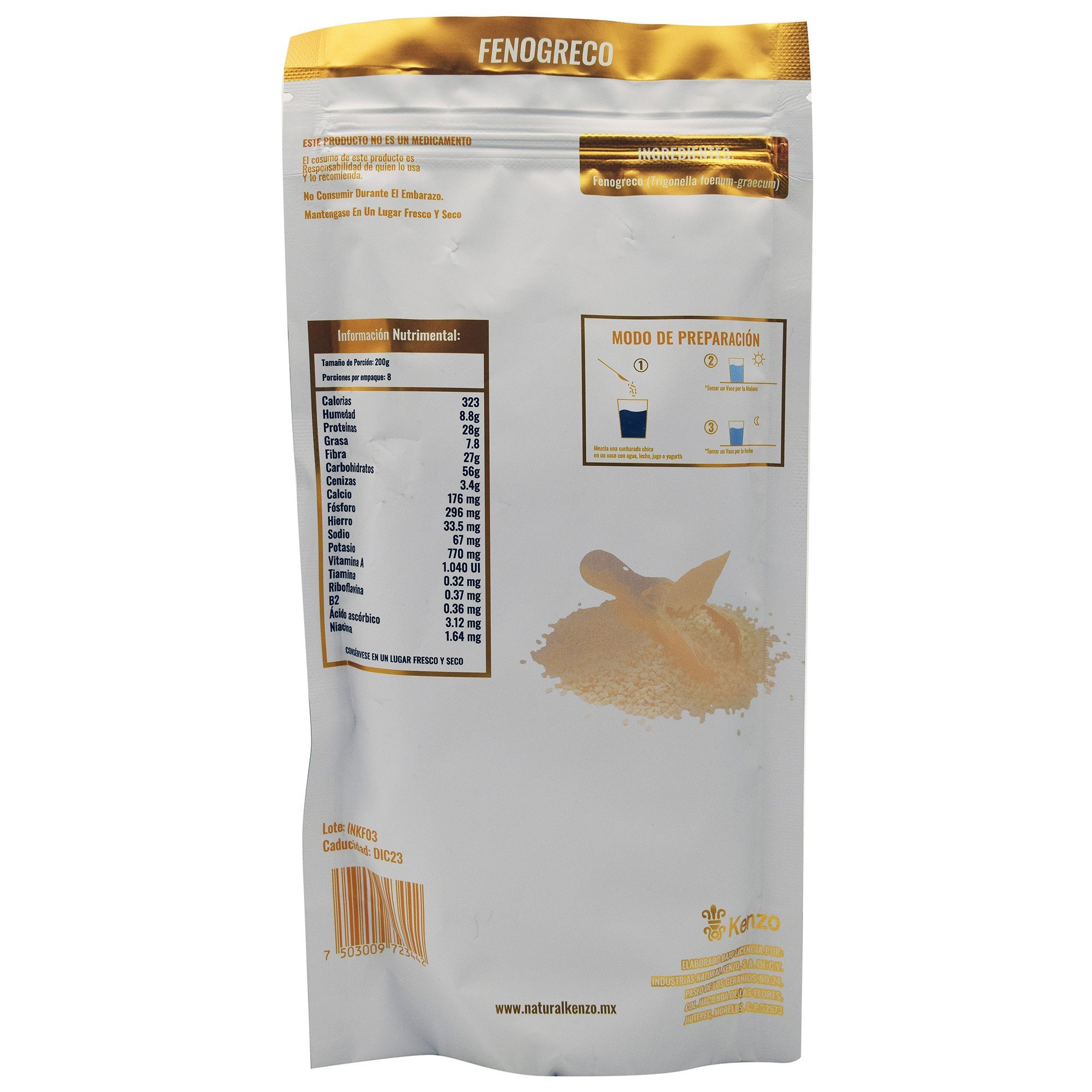 Fenogreco 200g Kenzo