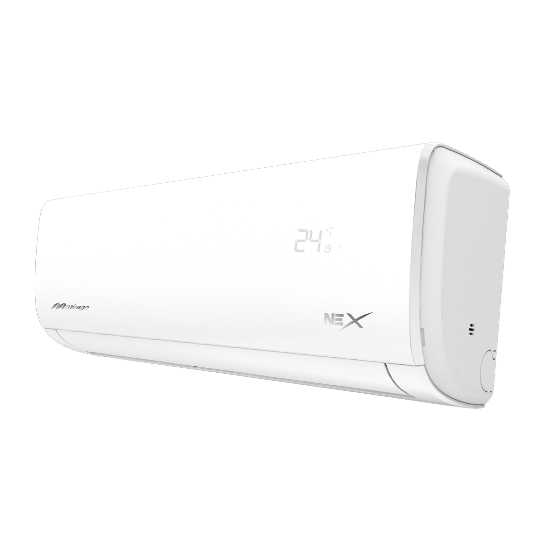 AIRE ACONDICIONADO MINISPLIT MIRAGE NEX - 1TON - 220V - FRIO/CALOR - 12000BTU