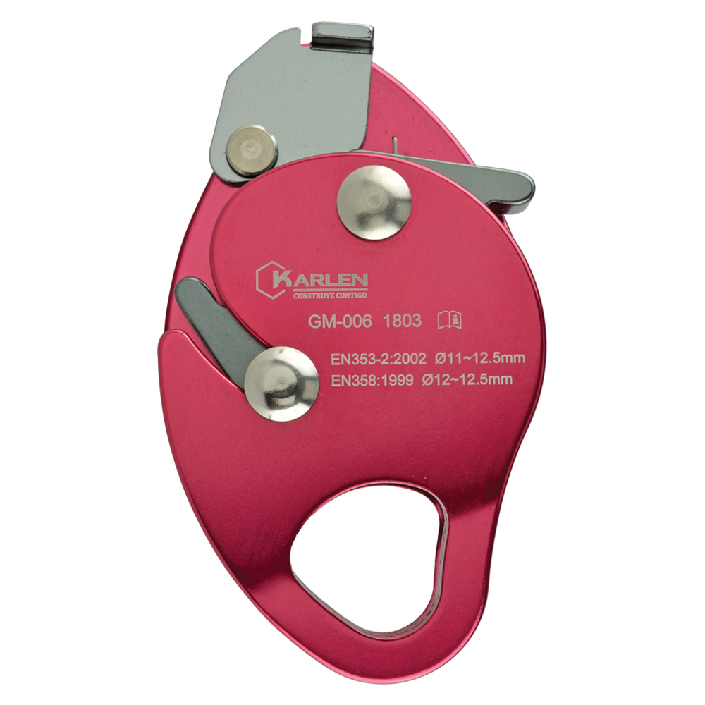 Freno De Agarre Alpinismo Aluminio 15Kn Karlen