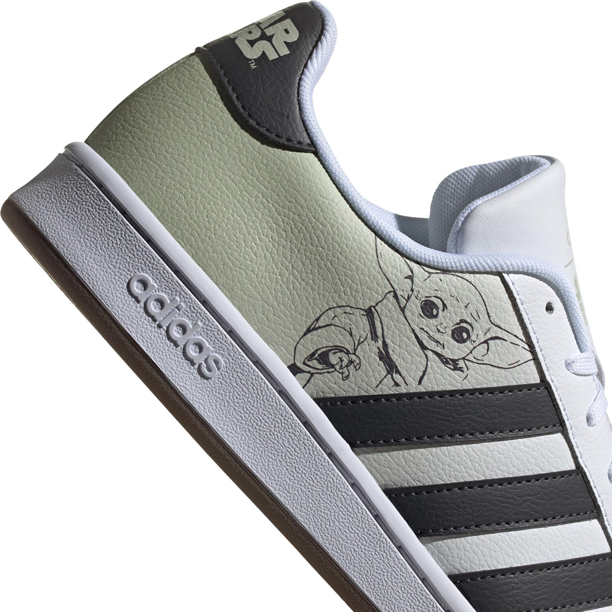 tenis adidas grand court x the mandalorian