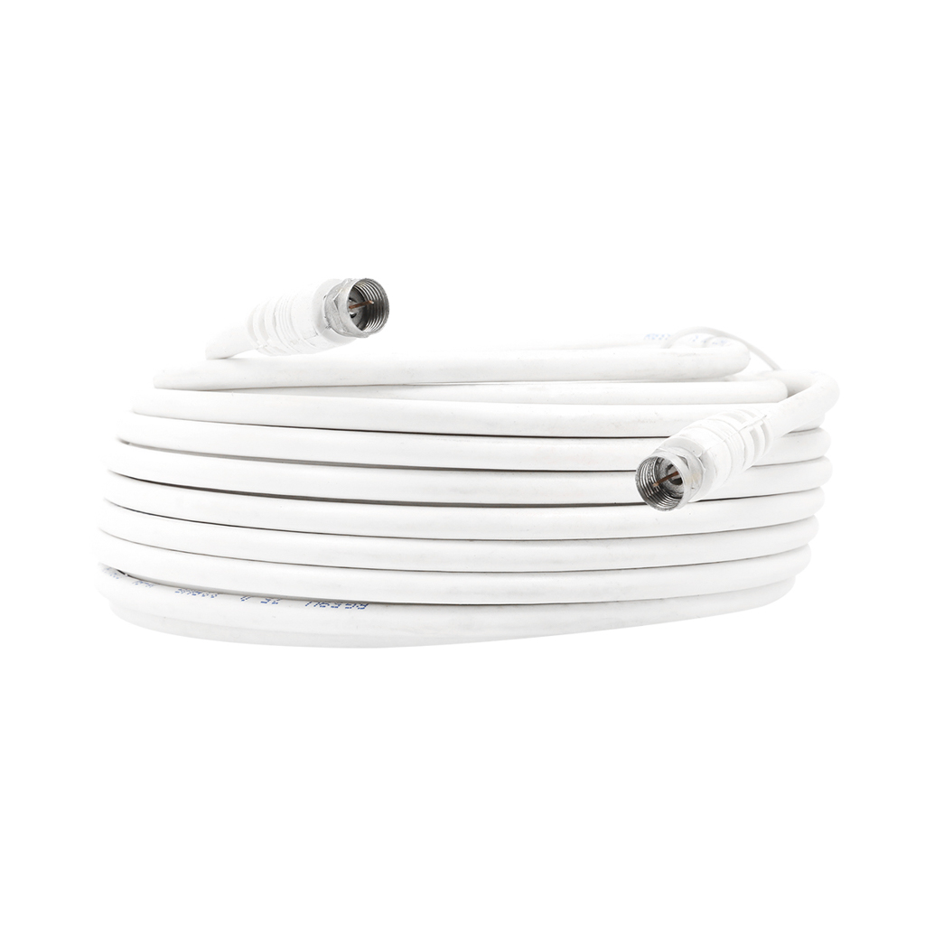 Cable Coaxial Con Conectores De Rosca 18M 205-1800 Steren