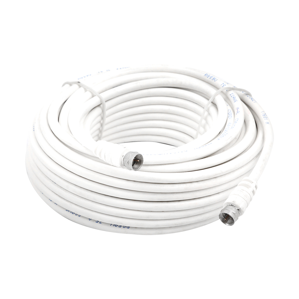 Cable Coaxial Con Conectores De Rosca 18M 205-1800 Steren