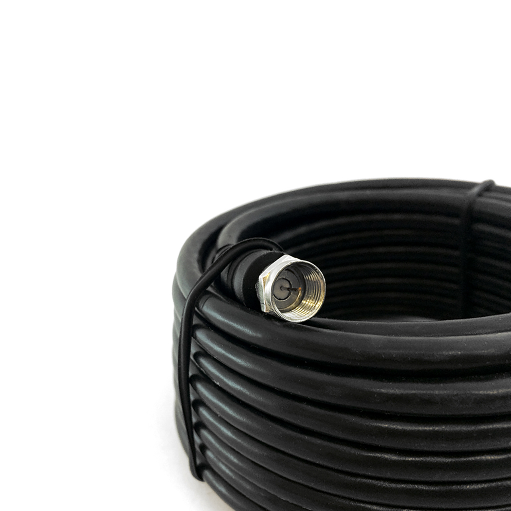 Cable Coaxial Con Conectores De Rosca 7.6M 205-030 Steren