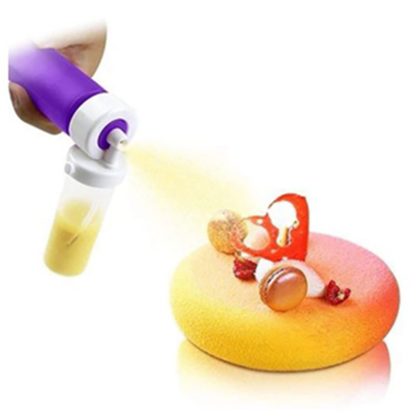 Aleissi Aerografo Manual Reposteria Manualidades Decoracion Morado