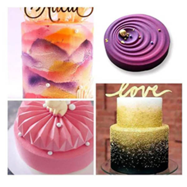 Aleissi Aerografo Manual Reposteria Manualidades Decoracion Morado