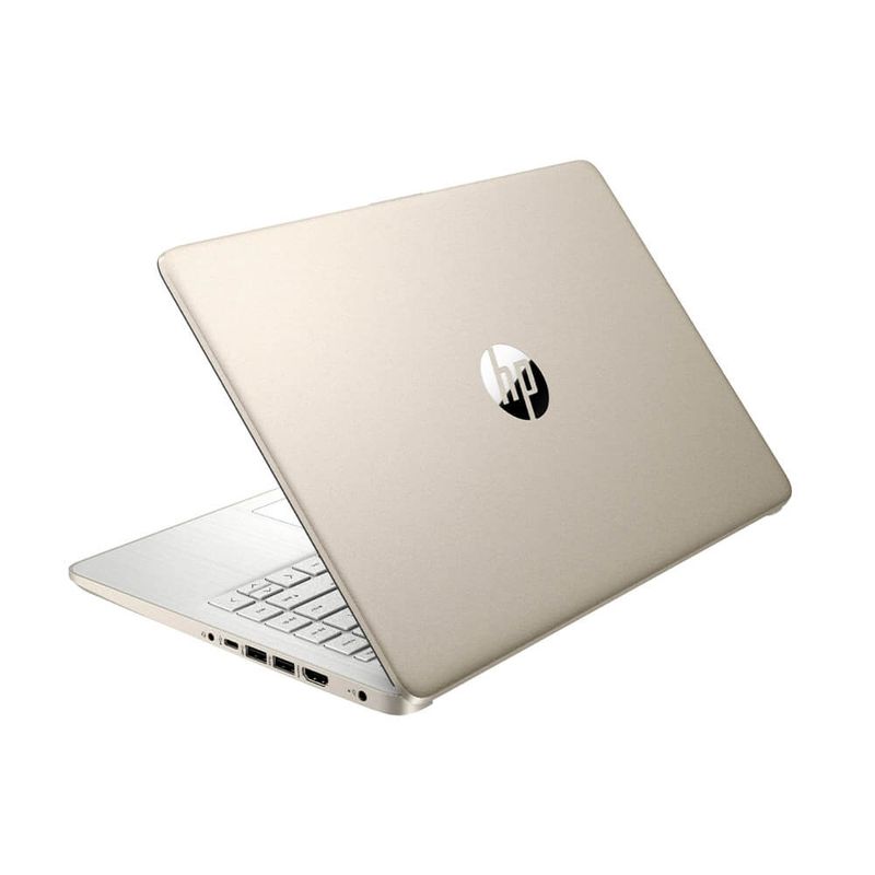 HP Laptop 14" 14-dq0003dx Intel Celeron N4020 64GB eMMC 4GB Windows 10 Home en modo S Oro