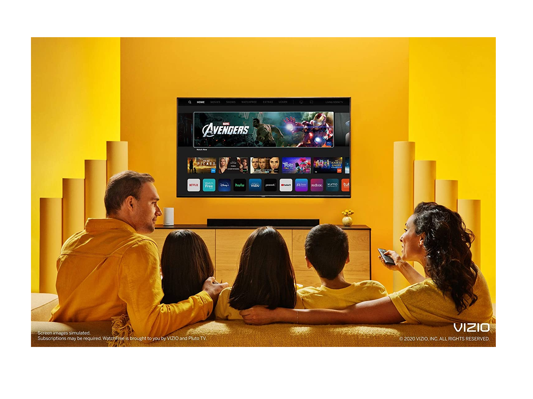 Smart Tv Vizio 65'' 4k HDR Con V-Gaming