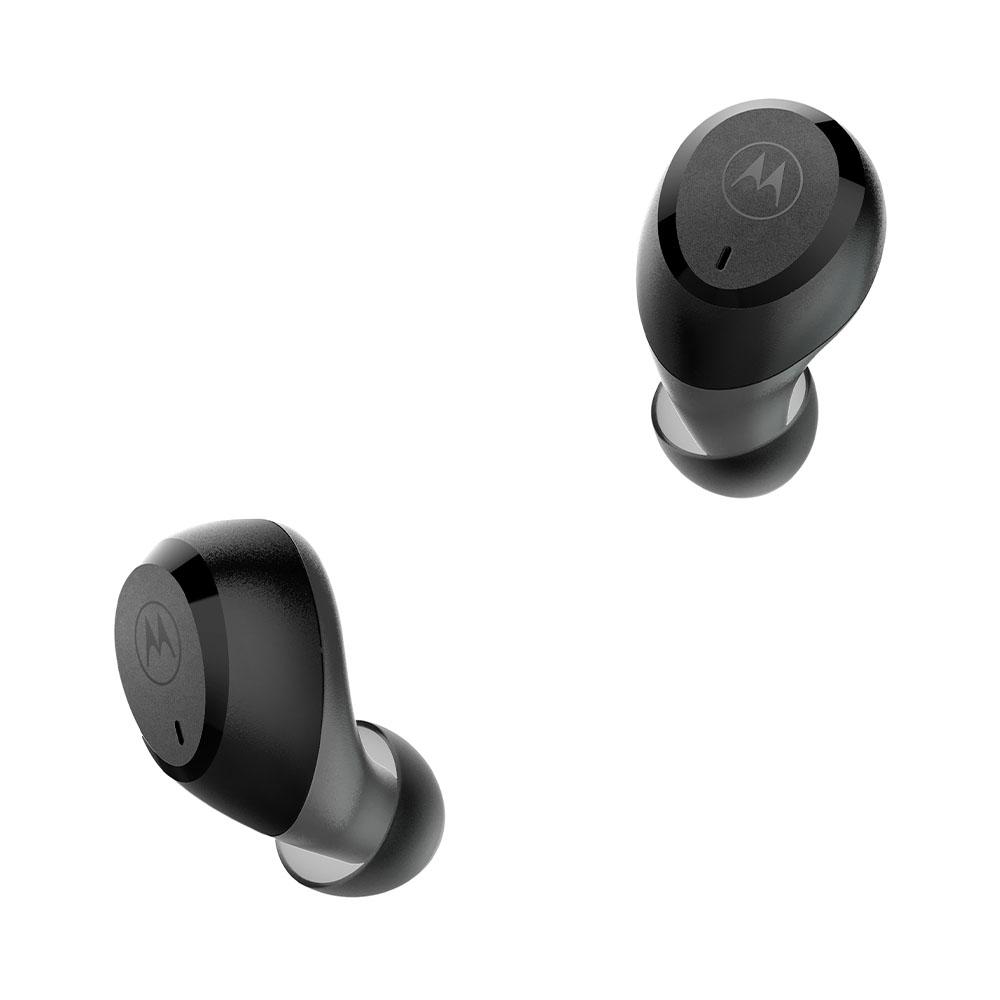 Audífonos Inalámbricos Motorola TWS MOTO BUDS 100 Negro línea 2022.