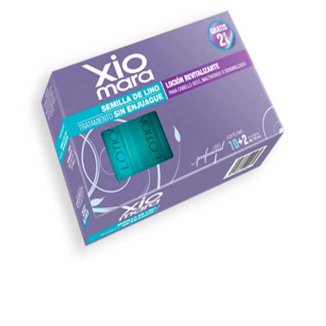 Ampolletas Reestructurante Cabello Maltratado Sin Enjuague Lino Xiomara 