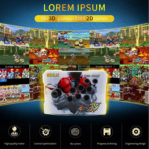 Maquina De Juegos Arcade Pandora 40s Doble Jugador Hdmi VGA