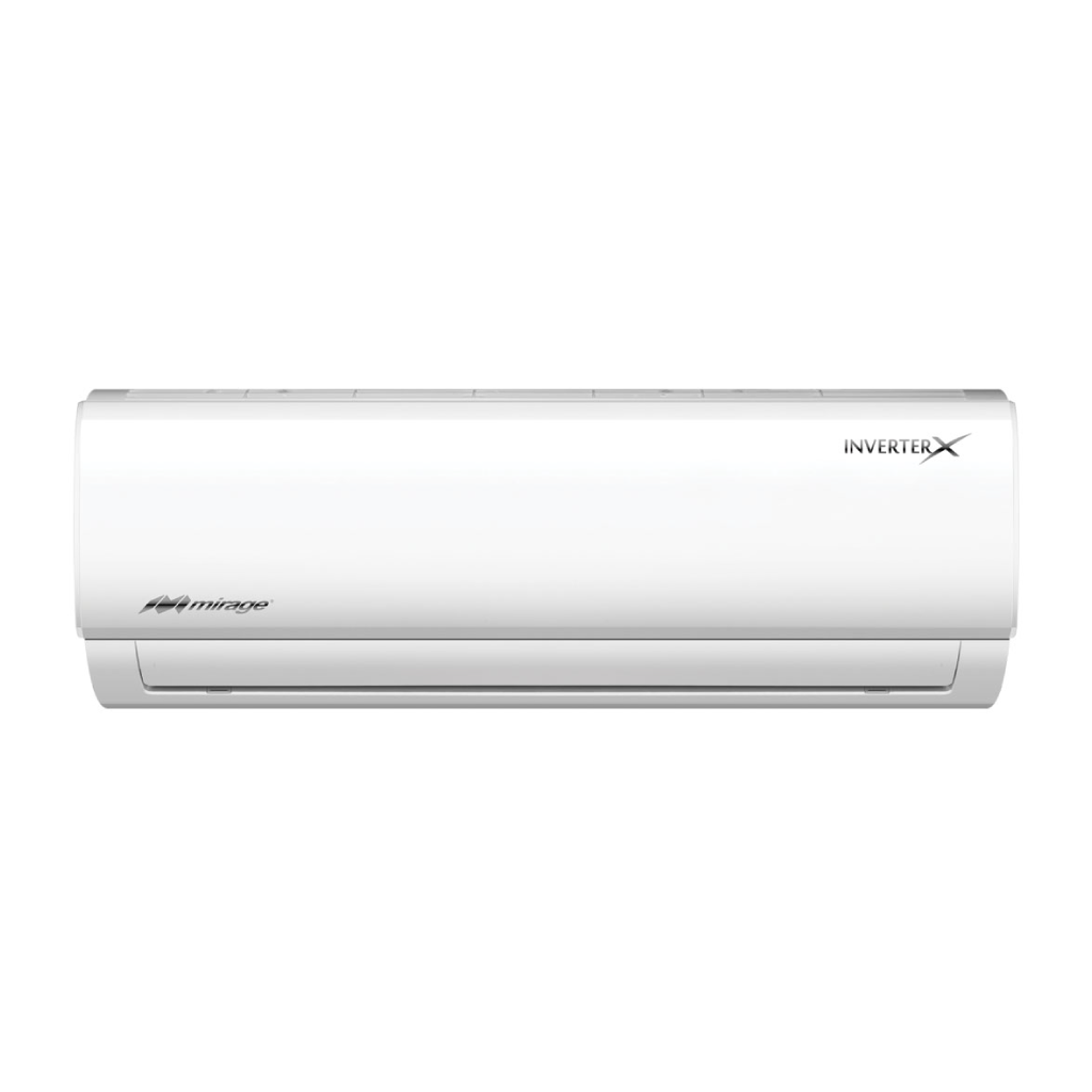 AIRE ACONDICIONADO MINISPLIT INVERTER MIRAGE INVERTER X - 1TON - 220V - FRIO/CALOR - 12000BTU