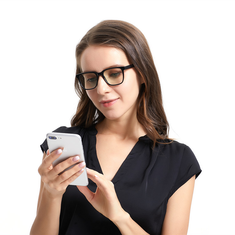 Lentes Ópticos Fer Armazón Acetato Rectangular Negro By Rebel