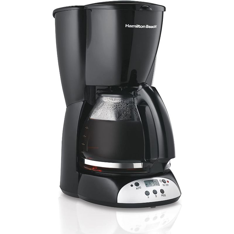 Cafetera de Goteo Programable 12 Tazas - 49465R - Hamilton Beach –  Cristaleria La Unica