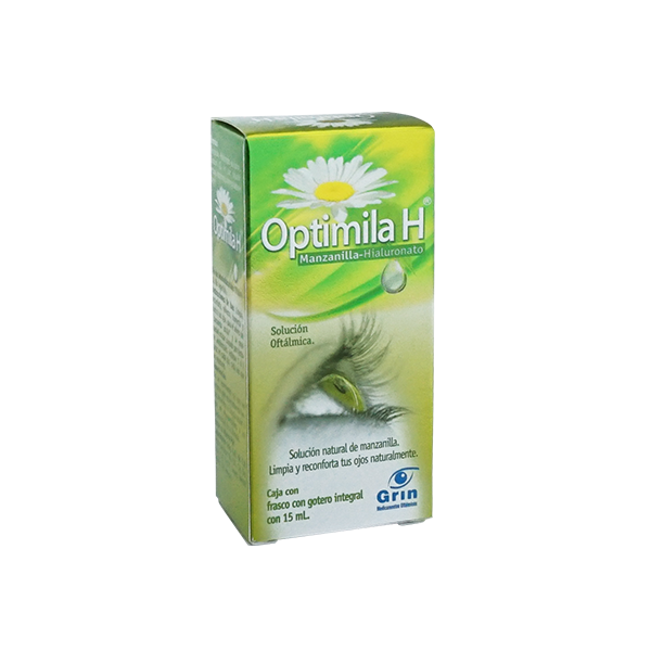 Optimila H Lubricante para ojos con manzanilla -- 15 mL