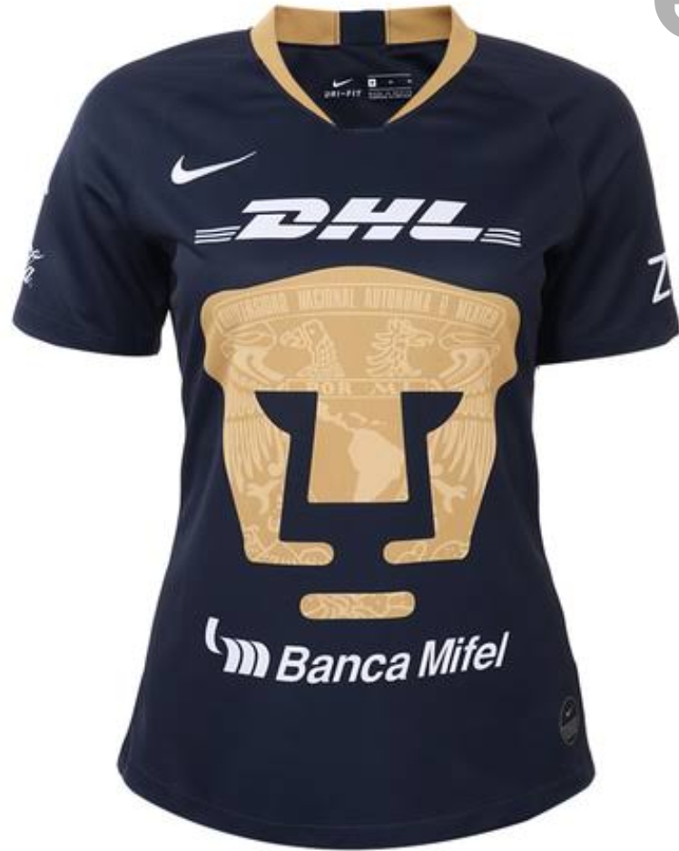 JERSEY DAMA PUMAS ORIGINAL 2018/2019 gala