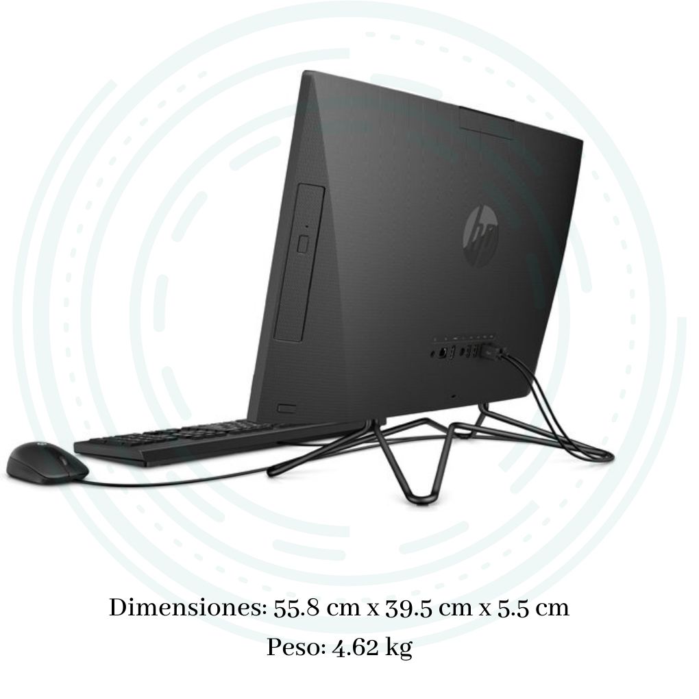 All in One HP 200 G4 21.5 Intel Core i5 10210U Disco duro 1 TB Ram 8 GB Windows 10 Pro