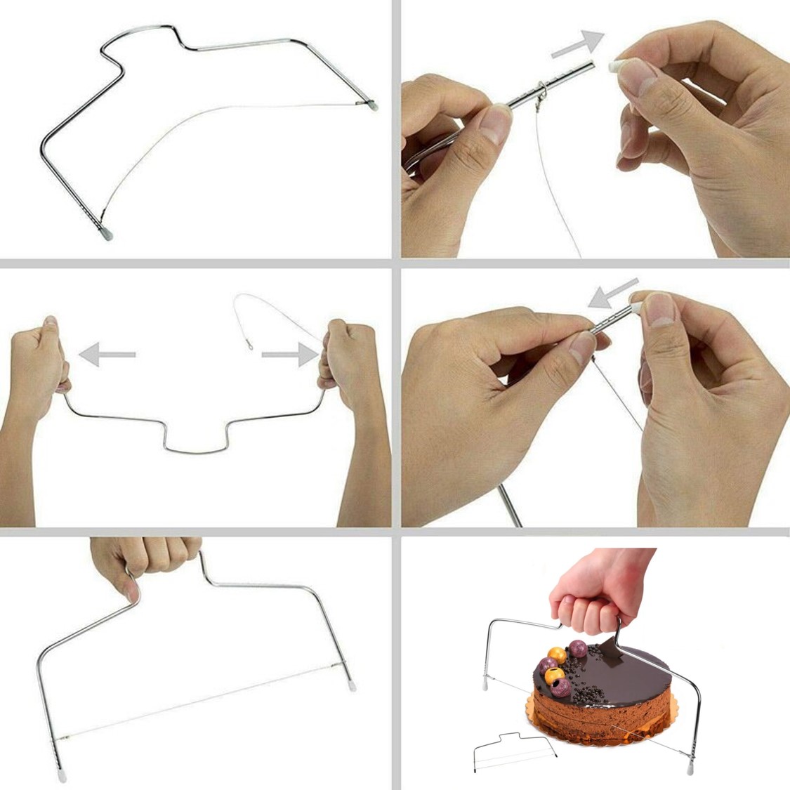 Kit 107 piezas para Decoración de Pasteles con Base Giratoria y Duyas Rusas