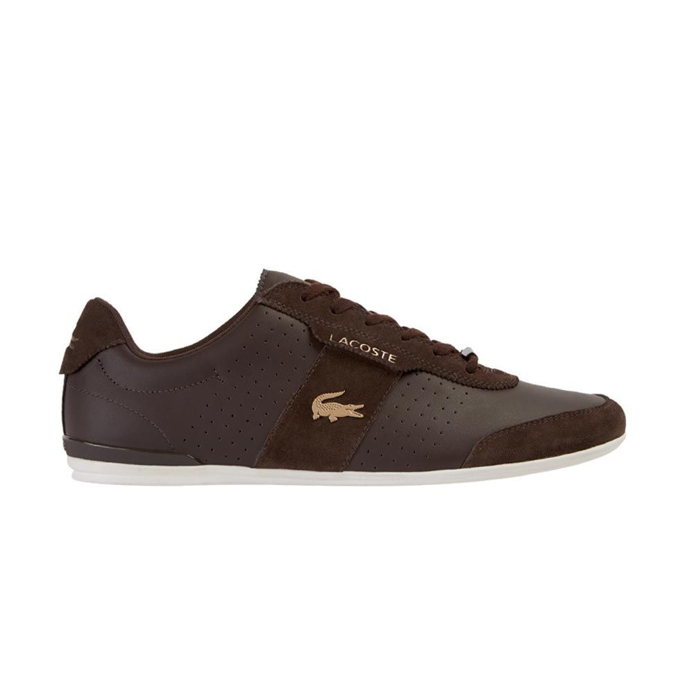 Tenis casual Lacoste Oreno 120 1 U CMA 21K8 cafés para hombre 