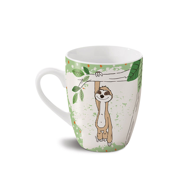 TAZA PEREZOSO DESCANSA ANTES DE ESTAR CANSADO