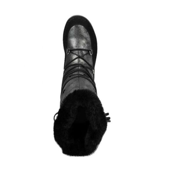 Botas Ugg para niña, marca Urban Shoes, negras con adorno de estrellas 2359 997710