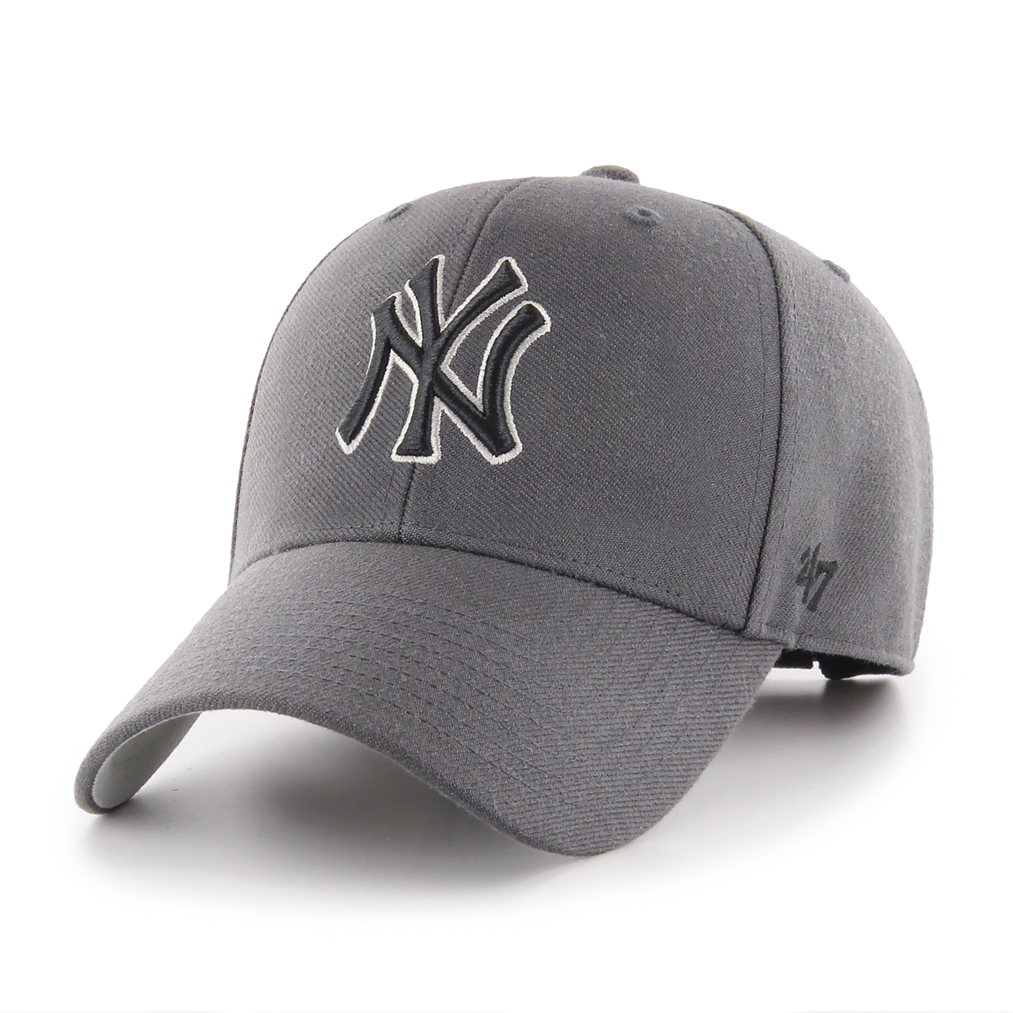 Gorra 47 Brand Unisex Mvp New York Yankees Gris Oxford B-MVP17WBV-CCB