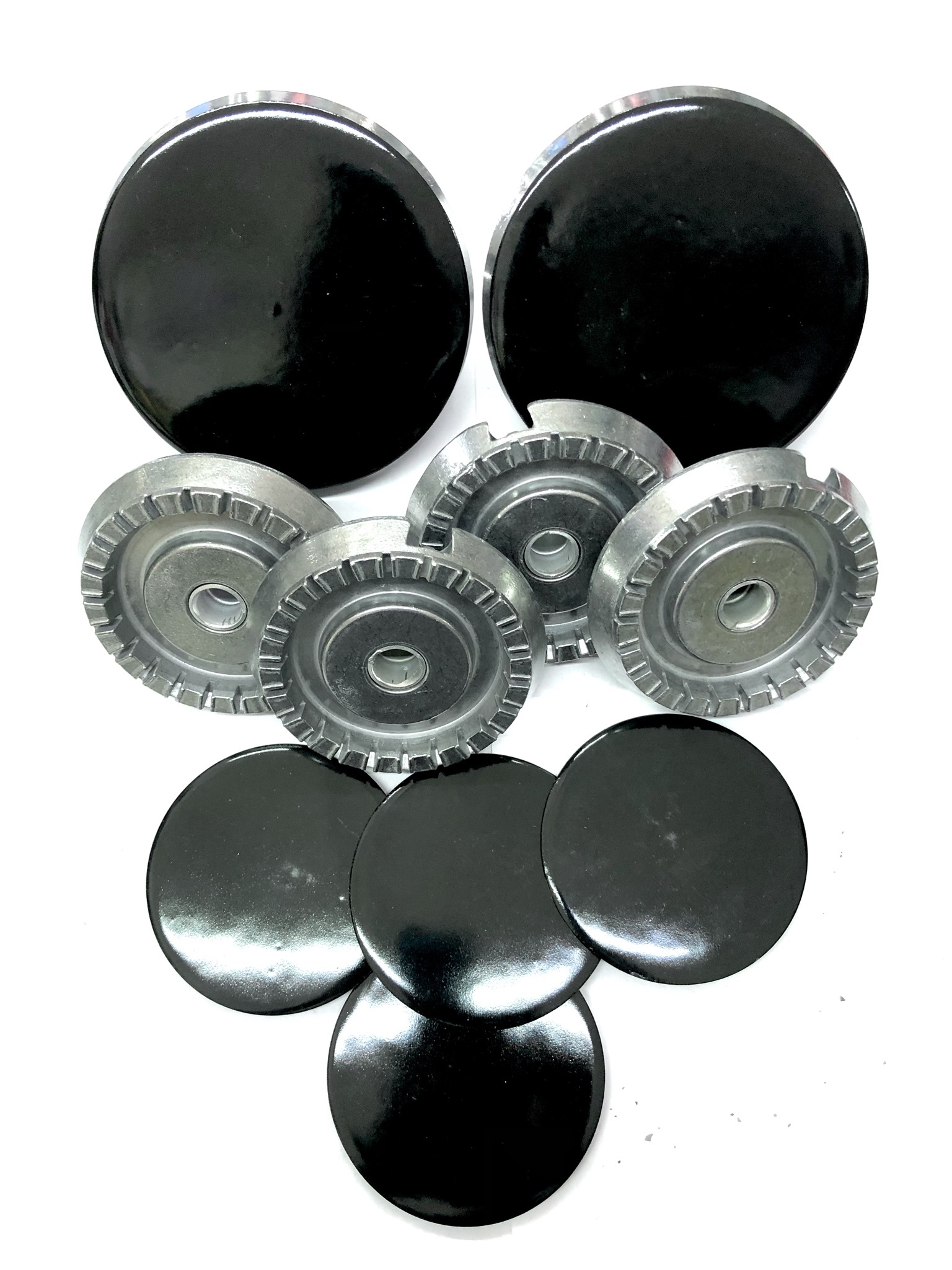 Juego de 6 quemadores  para Estufa Mabe eclipse 