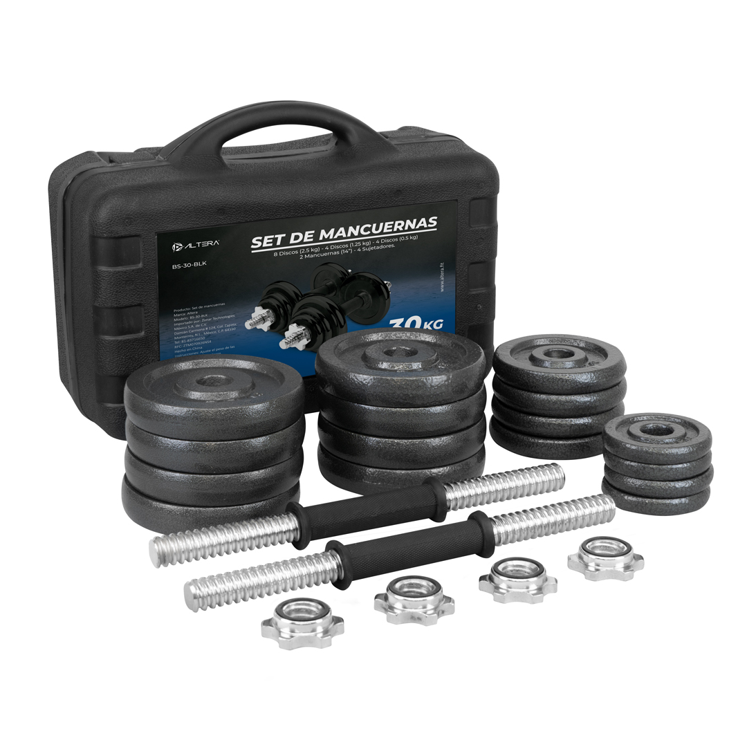 Set de mancuernas 30kg