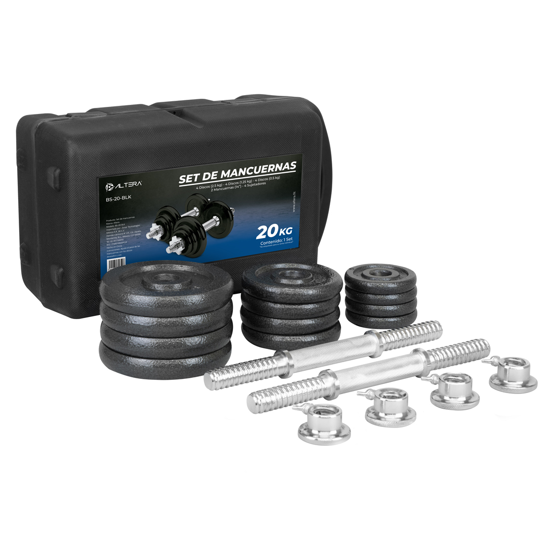 Set de mancuernas 20kg