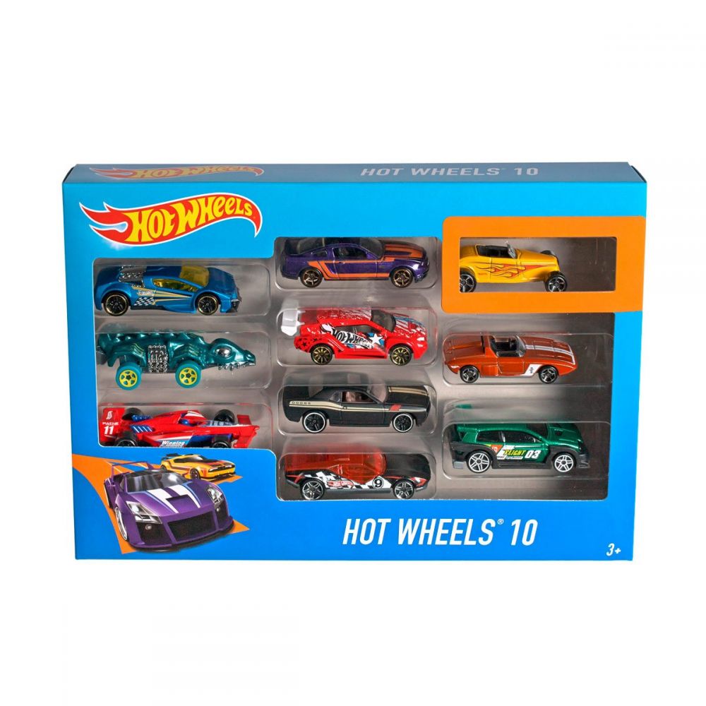 Hot Wheels Paquete de 10