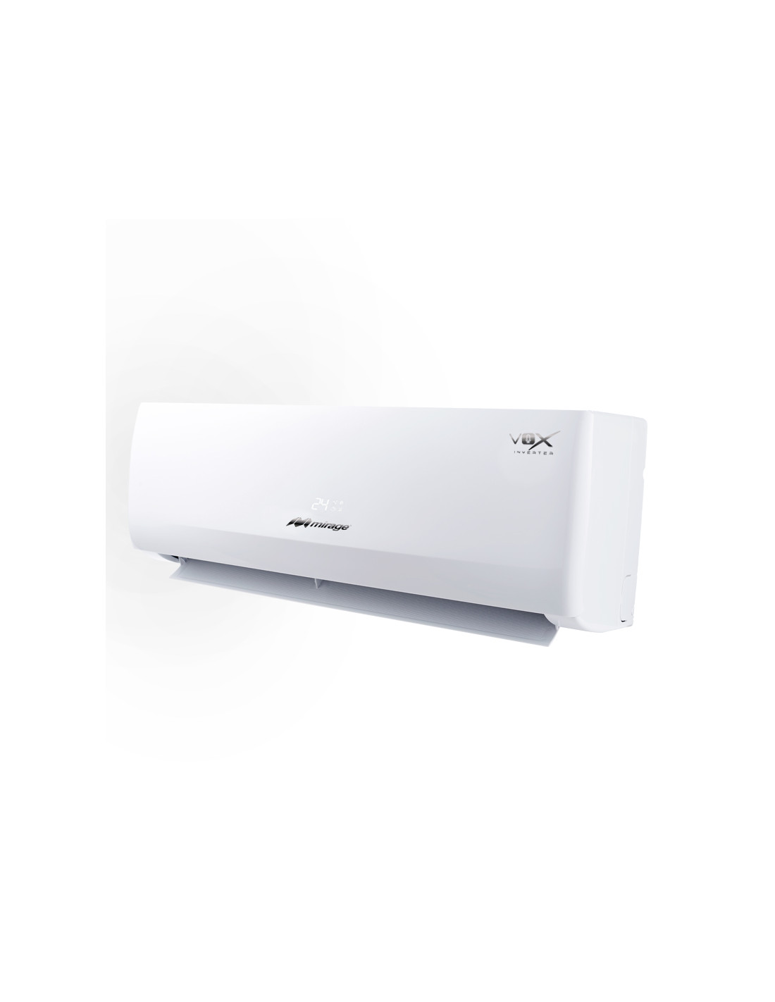 AIRE ACONDICIONADO MINISPLIT INVERTER MIRAGE VOX - 2TON - 220V - FRIO/CALOR - 24000BTU
