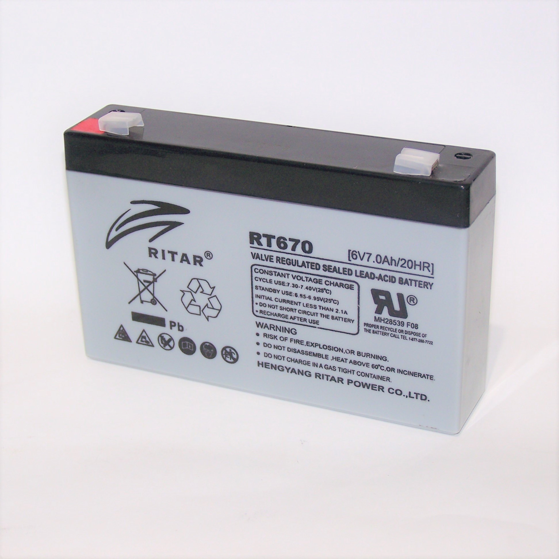 Batería recargable 6v 7ah