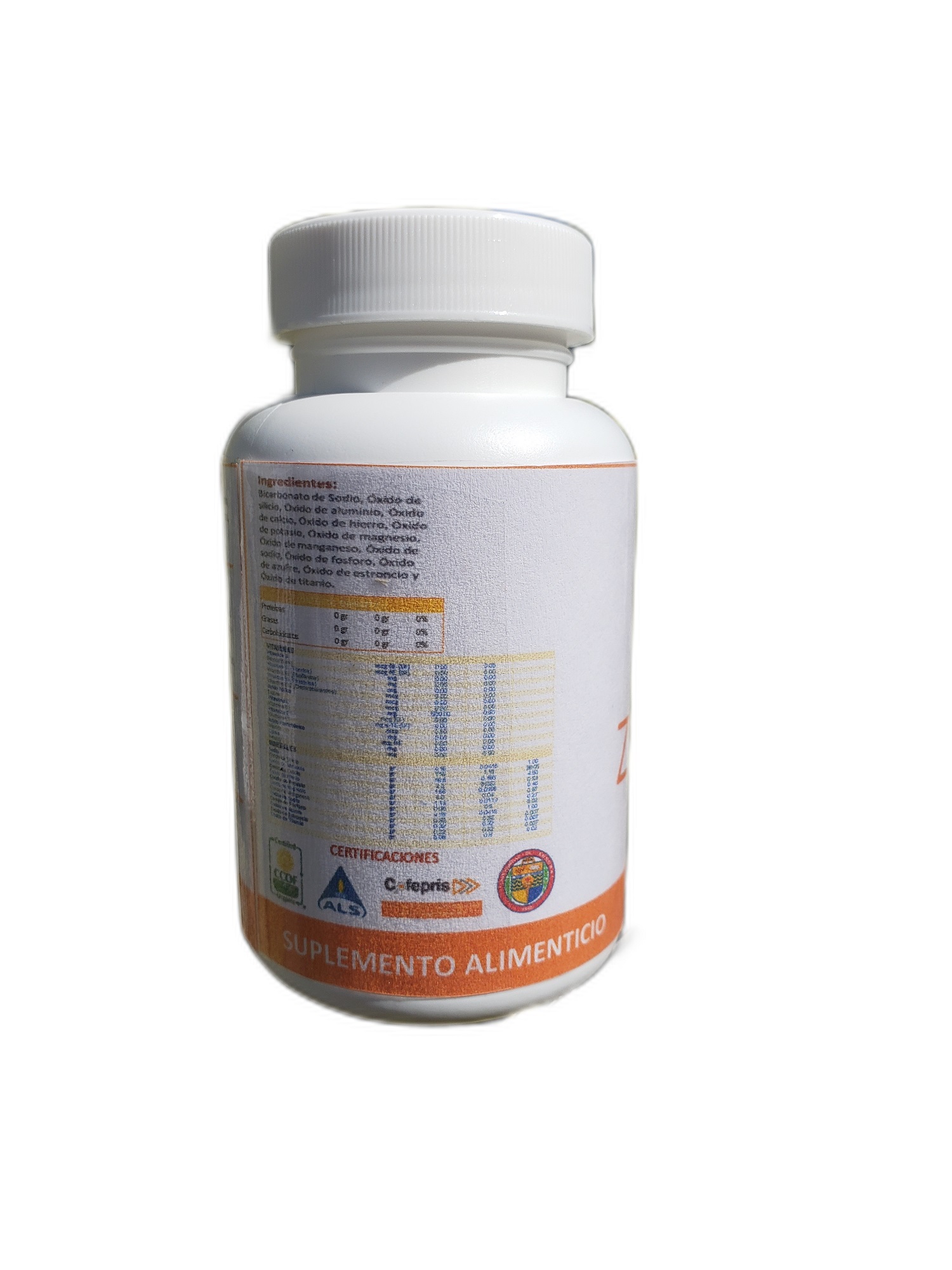 Zeolita Premium Calidad Certificada Con Vitamina C para consumo humano