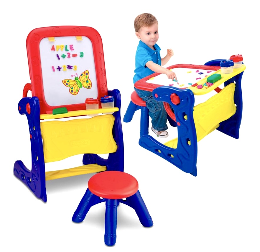 Pizarrón Escritorio Crayola De Plástico Con Accesorios para  Niños