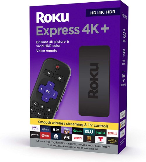 Roku Express 4k+ 2021 Hd/4k/hdr Control Remoto Por Voz