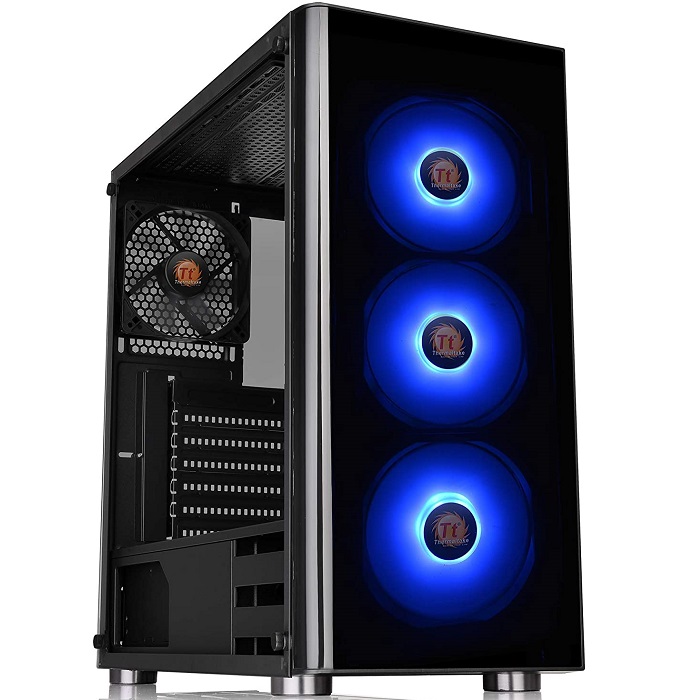 Gabinete Thermaltake V200 TG RGB Vidrio Templado 4 Ventiladores CA-1K8-00M1WN-01