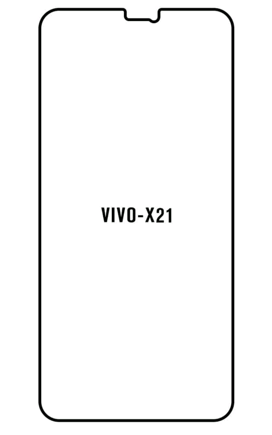 Jeco 99F Kit de Mica Hidrogel AZUL Frontal+Trasera VIVO X21