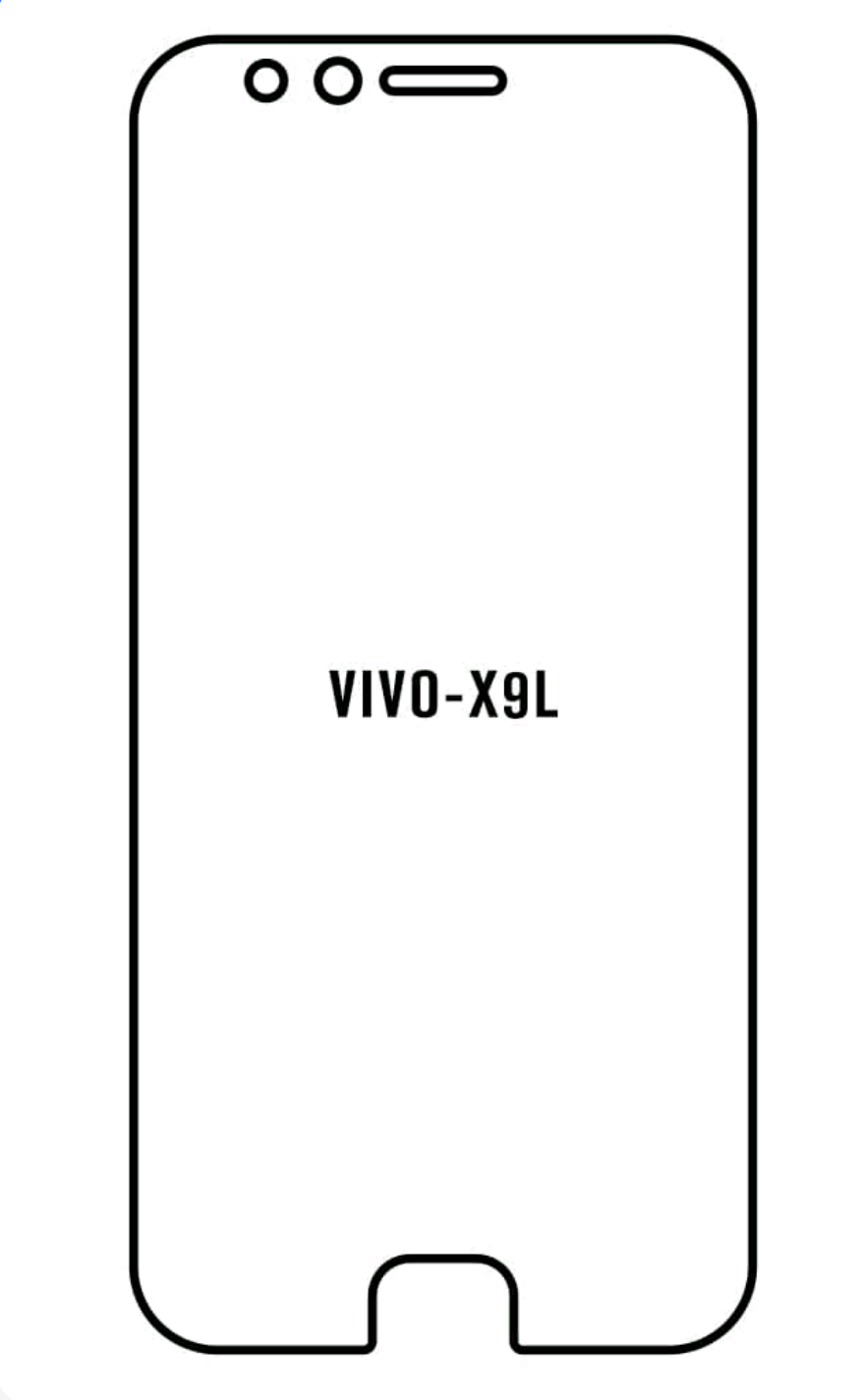 Jeco 99F Kit de Mica Hidrogel AZUL Frontal+Trasera VIVO X9L